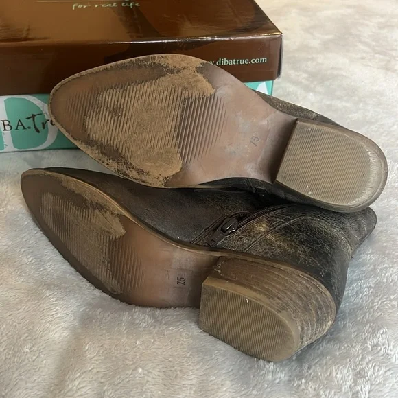 Diba True Bootie, Cool Wind, color Charcoal Vintleat - Picture 4 of 8